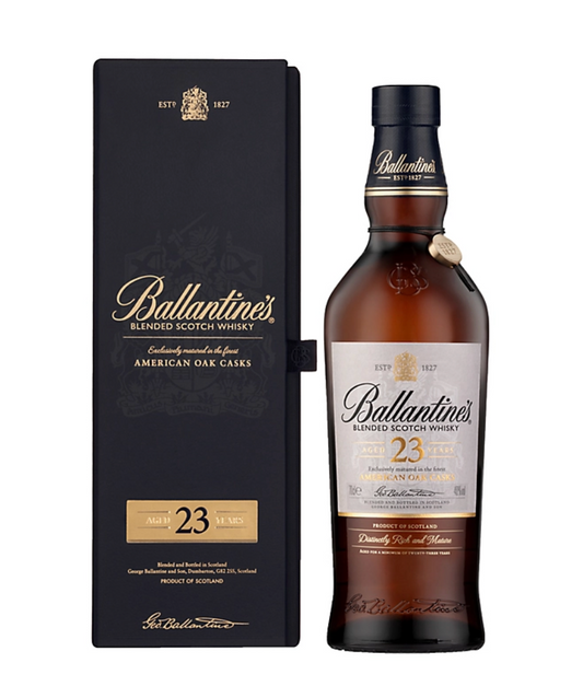 Ballentines 23 years old whisky