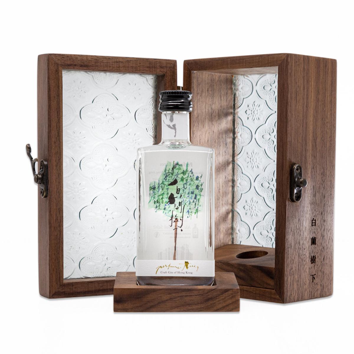 Tankyu Perfume Trees Gin Premium Miniature Box Set 白蘭樹下迷你珍藏木盒套裝